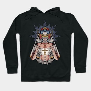 Great Dia De Los Muertos Illustration 2 Hoodie